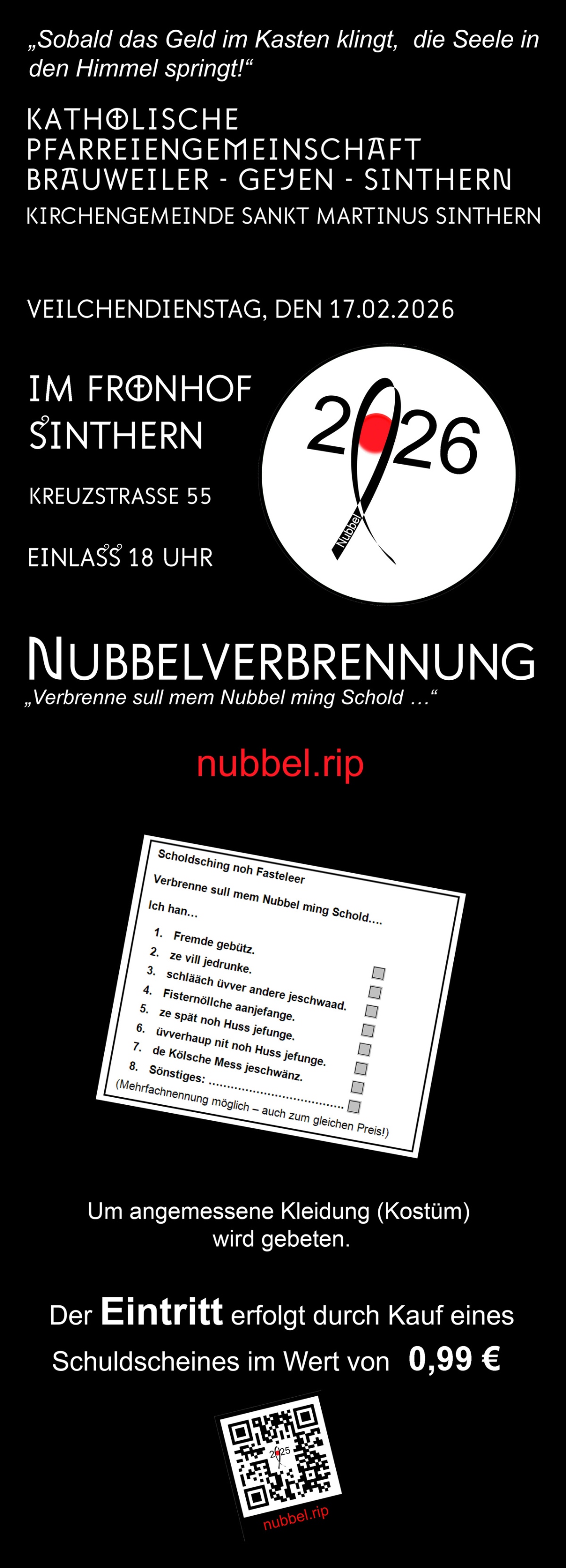 Nubbelplakat 2026-mi