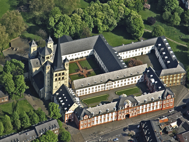 Luftbild Abtei
