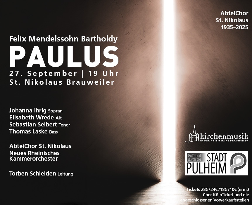 AbteiChor - Paulus (c) Kirchenmusik Brauweiler