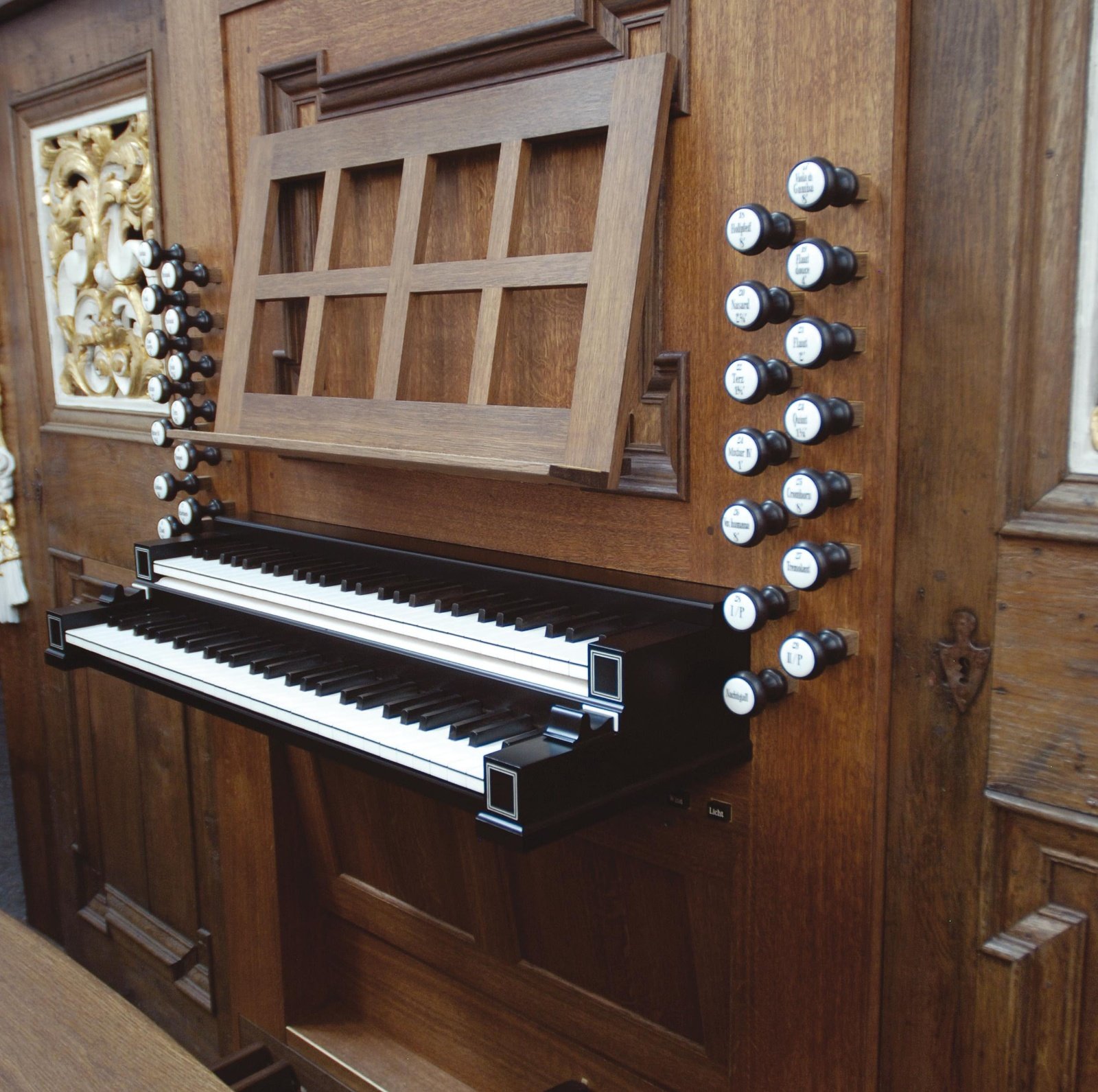 Spieltisch Barockorgel